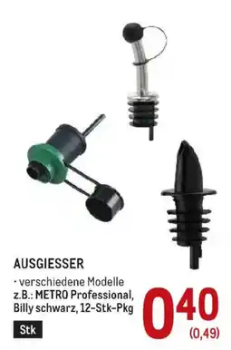 Metro AUSGIESSE Angebot
