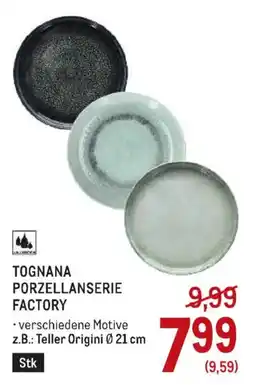 Metro Tognana Porzellanserie Factory Angebot