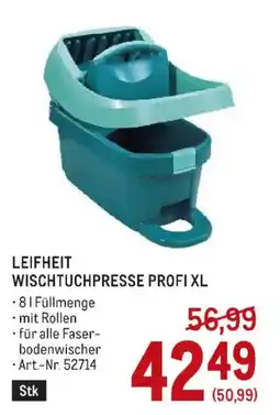 Metro Leifheit Wischtuchpresse Profi XL Angebot