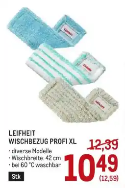 Metro Leifheit Wischbezug Profi XL Angebot