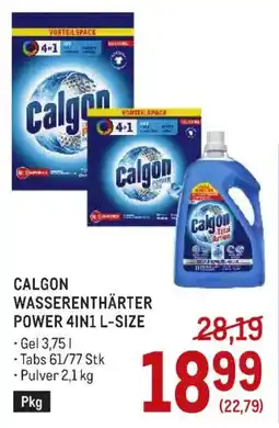 Metro Calgon Wasserenthärter Power 4in1 Angebot