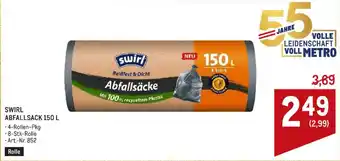 Metro Swirl Abfallsäcke Angebot