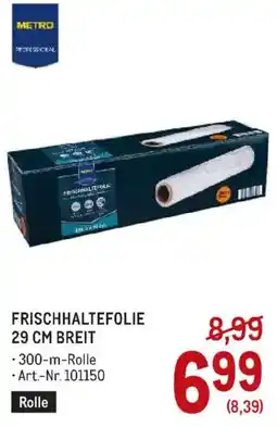 Metro Frischhaltefolie Angebot