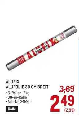Metro Alufix Alufolie 30 cm breit Angebot