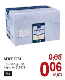 Metro Seife Fest Angebot
