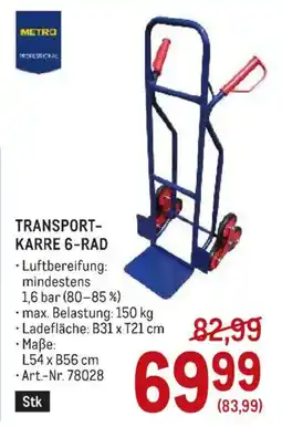 Metro Metro Professional Transport-Karre 6-Rad Angebot