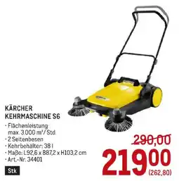Metro Kärcher Kehrmachine S6 Angebot