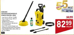 Metro Kärcher Hochdruckreiniger K2 Power Control Home Angebot