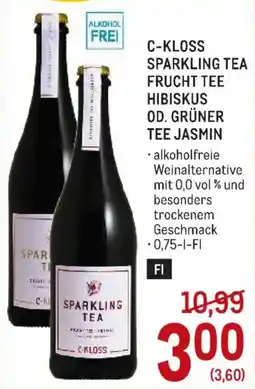 Metro C-Kloss Sparkling Tea Angebot