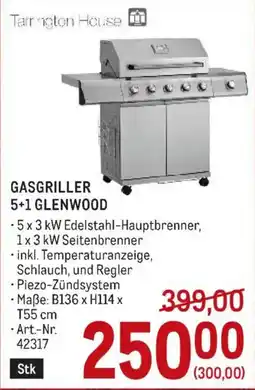 Metro Tarrington House Gasgriller 5+1 Glenwood Angebot