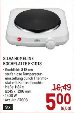 Metro Silva Homeline Kochplatte EK1018 Angebot