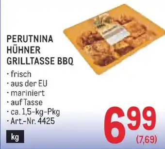 Perutnina Hühner Grilltasse BBQ