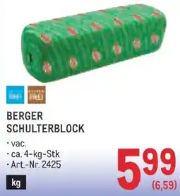 Metro Berger Schulterblock Angebot