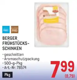 Metro Berger Frühstücks-Schinken Angebot