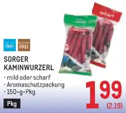 Metro Sorger Kaminwurzerl Angebot