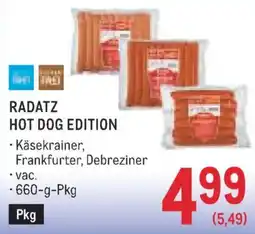 Metro Radatz Hot Dog Edition Angebot