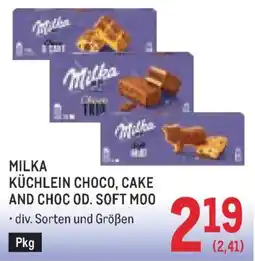 Metro Milka Küchlein Choco, Cake and Choc Od. Soft Moo Angebot