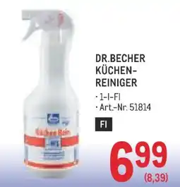 Metro Dr. Becher Küchen-Reiniger Angebot