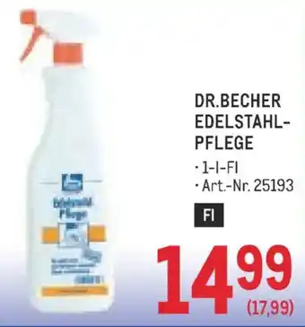 Dr. Becher Edelstahl-Pflege