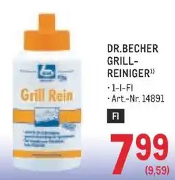 Metro Dr. Becher Grill-Reiniger Angebot