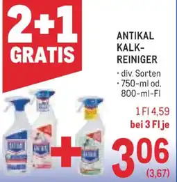 Metro Antikal Kalk-Reiniger Angebot