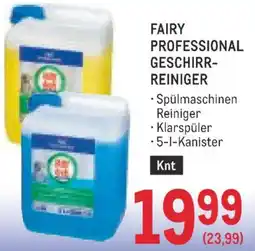 Metro Fairy Professional Geschirr-Reiniger Angebot