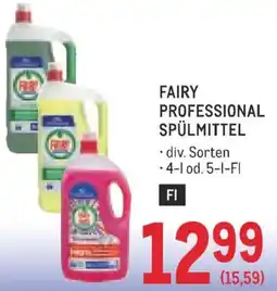 Metro Fairy Professional Spülmittel Angebot