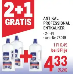 Metro Antikal Professional Entkalker Angebot
