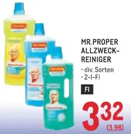 Metro Mr. Proper Allzweck-Reiniger Angebot