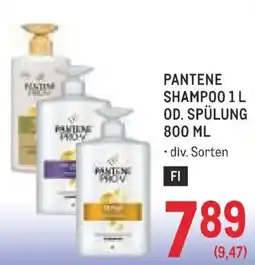 Metro Pantene Shampoo Angebot