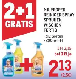 Metro Mr. Proper Reiniger Spray Angebot