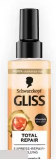 Bipa Schwarzkopf Gliss Kur Total Repair Express-Repair-Spülung Angebot
