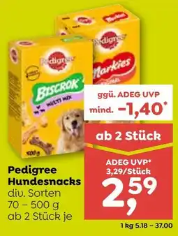 ADEG Pedigree Hundefsnacks Angebot