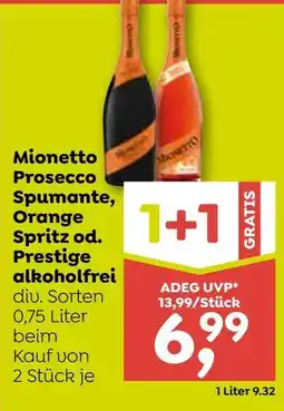 ADEG Mionetto Prosecco Spumante Angebot
