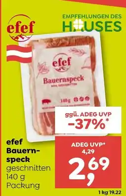 ADEG efef Bauernspeck Angebot