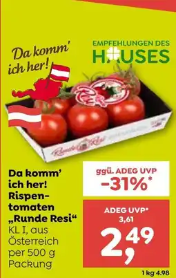 ADEG Rispen-Tomaten „Runde Resi“ Angebot