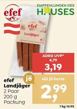 ADEG efef Landjäger Angebot
