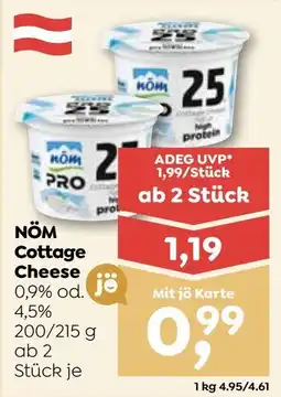 ADEG NÖM Cottage Cheese Angebot