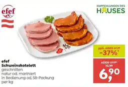 ADEG efef Schweinskotelett Angebot