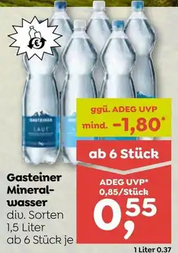 ADEG Gasteiner Mineralwasser Angebot