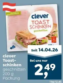 ADEG clever Toastschinken geschnitten Angebot