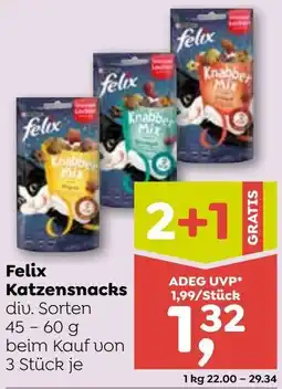 ADEG Felix Katzensnacks Angebot