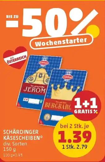 PENNY Schärdinger käsescheiben Angebot