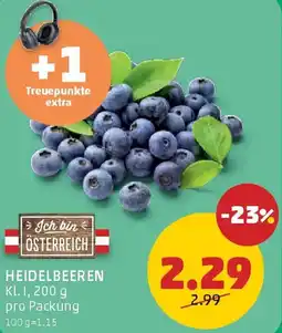 PENNY Heidelbeeren Angebot