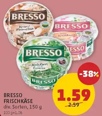 PENNY Bresso frischkäse Angebot