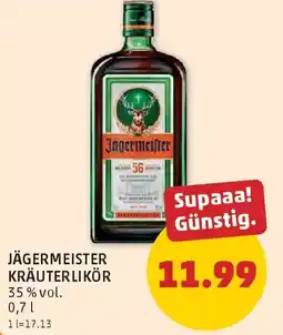 PENNY Jägermeister kräuterlikör Angebot