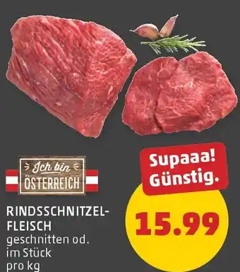 PENNY Rindsschnitzel- fleisch Angebot