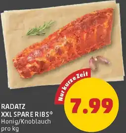 PENNY Radatz xxl spare ribs Angebot