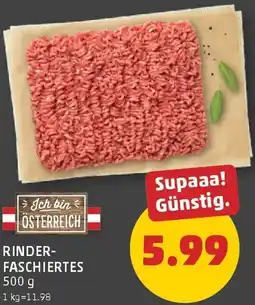 PENNY Rinder- faschiertes Angebot