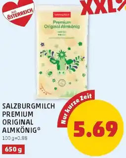 PENNY Salzburgmilch premium original almkönig Angebot